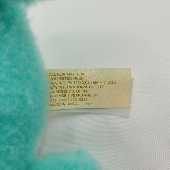 MTY Narwhal Unicorn Rainbow Horn Plush Heart Tail Stuffed Animal Embroidered 9" - Picture 10 of 12